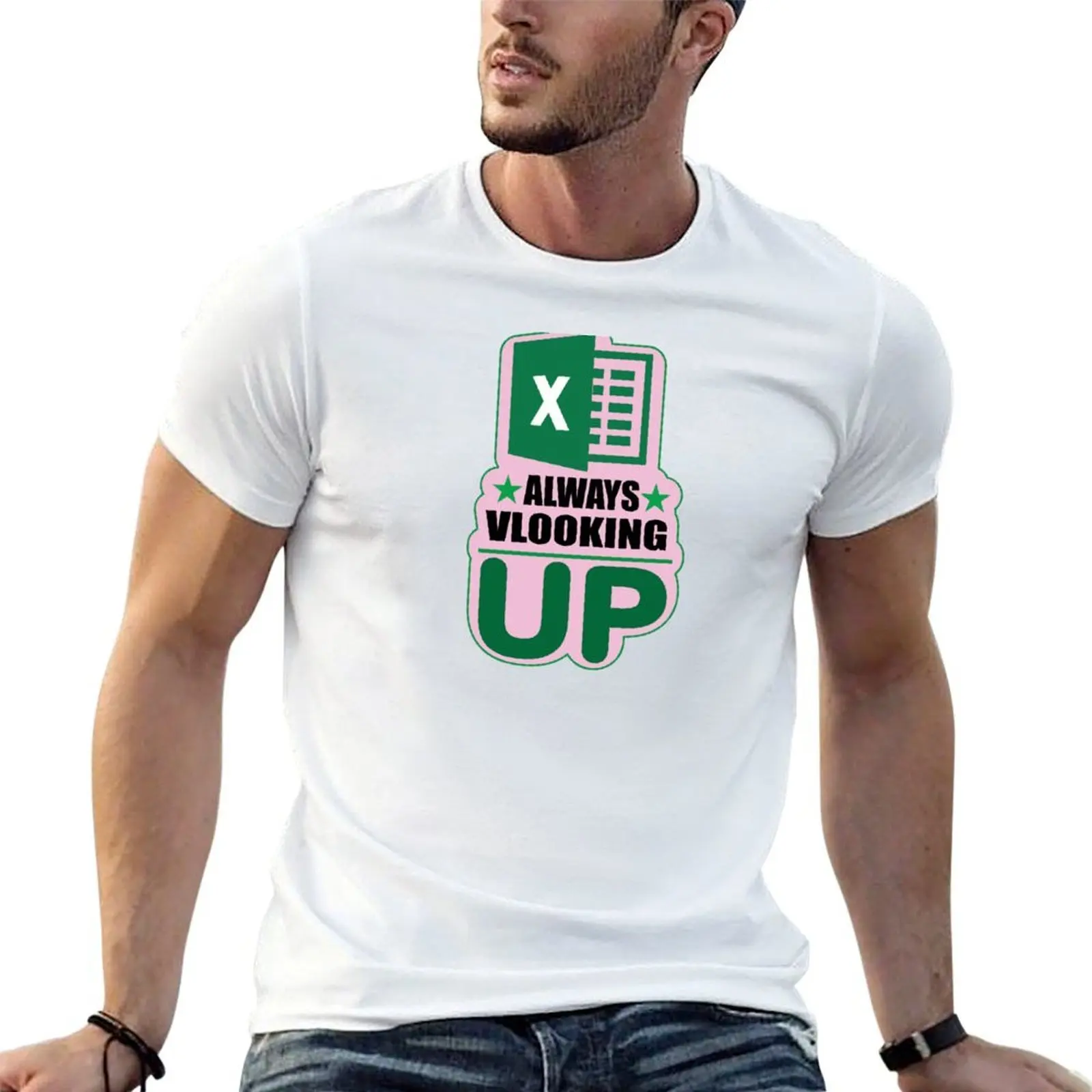 MS Excel Command V looking up Art Spreadsheet Lover and office workers T-Shirt vintage t shirts custom t-shirts outfits for men