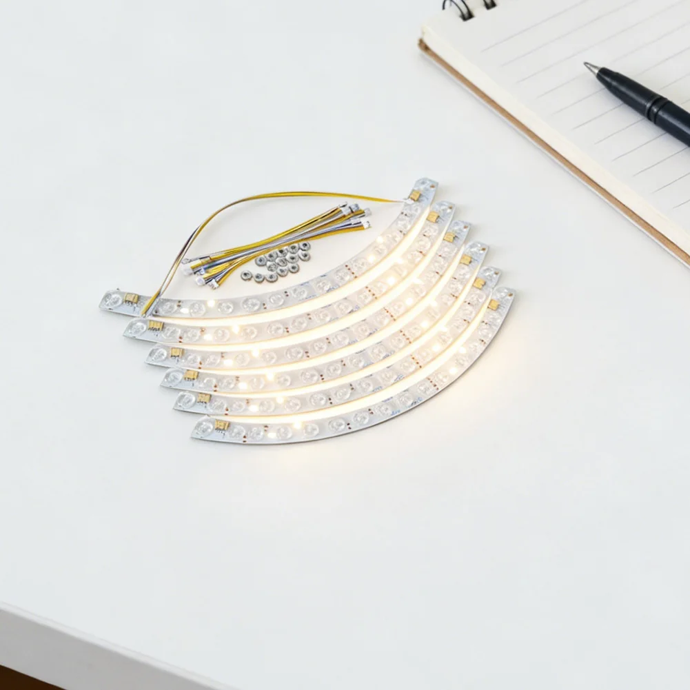 LED Fan Light Strip Featuring Lens-Based Light Uniformity 72W per Unit for For indoor Ceiling Fan Lighting Installations