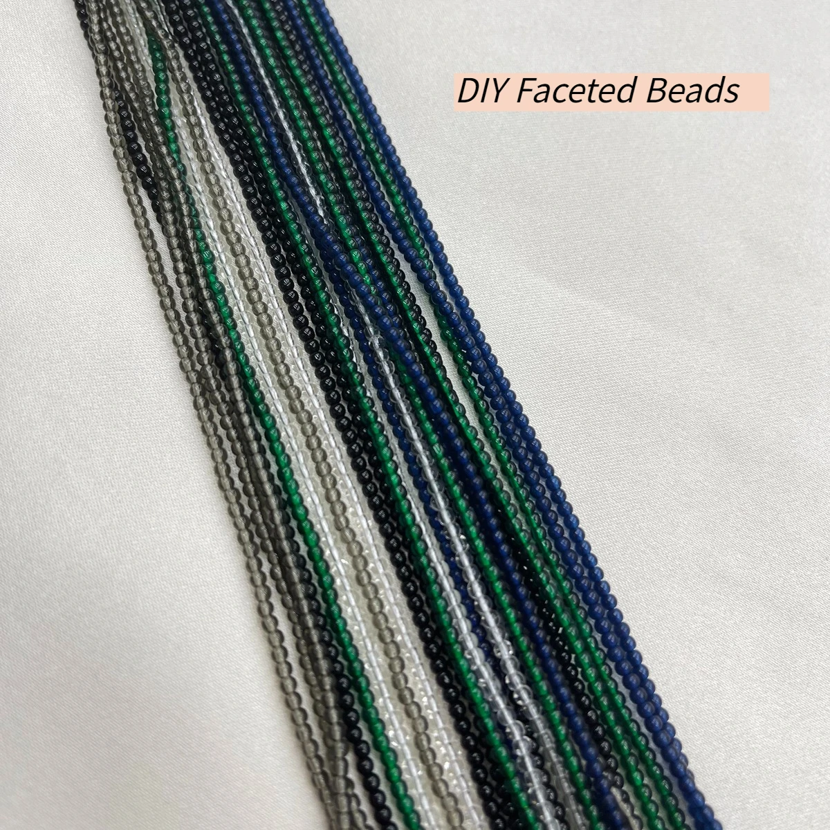 5Strands Spinel Beads 2mm/3mm DIY Faceted Isolation Beads For Jewelry Making DIY Necklace Bracelet Earrings Accessory