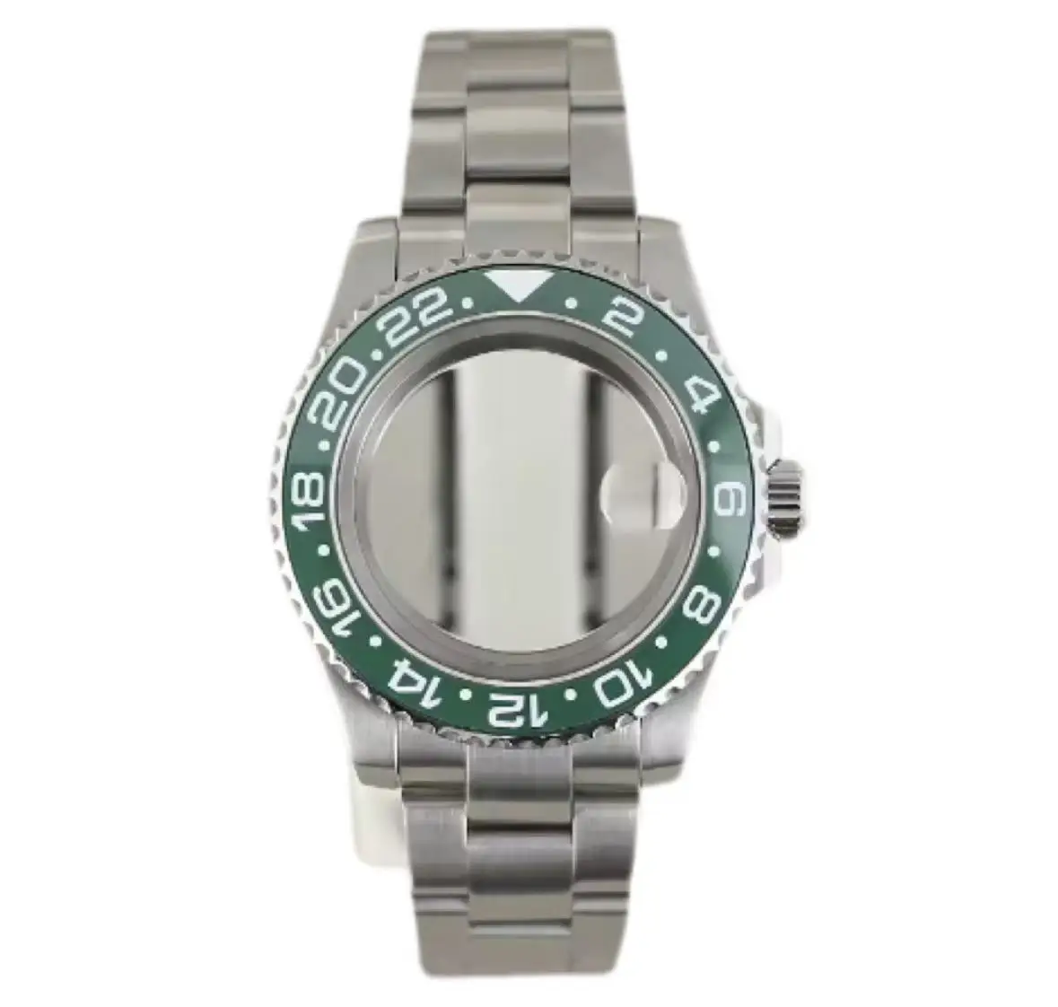 40mm stainless steel case with sapphire glass, suitable for NH34, NH35, and NH36 automatic mechanical movements 20BAR waterproof