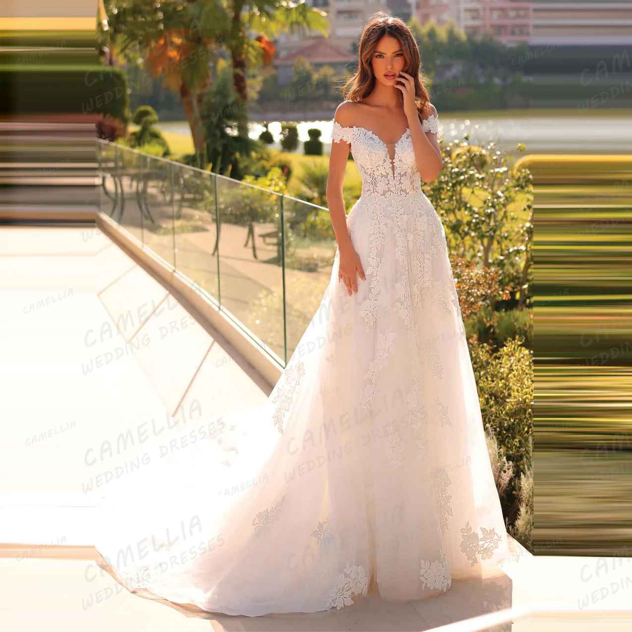 

Simple Boho 2025 Wedding Dresses Women's A Line Appliques Sweetheart Sleeveless Bridal Gowns Formal Vestidos De Novia Customized