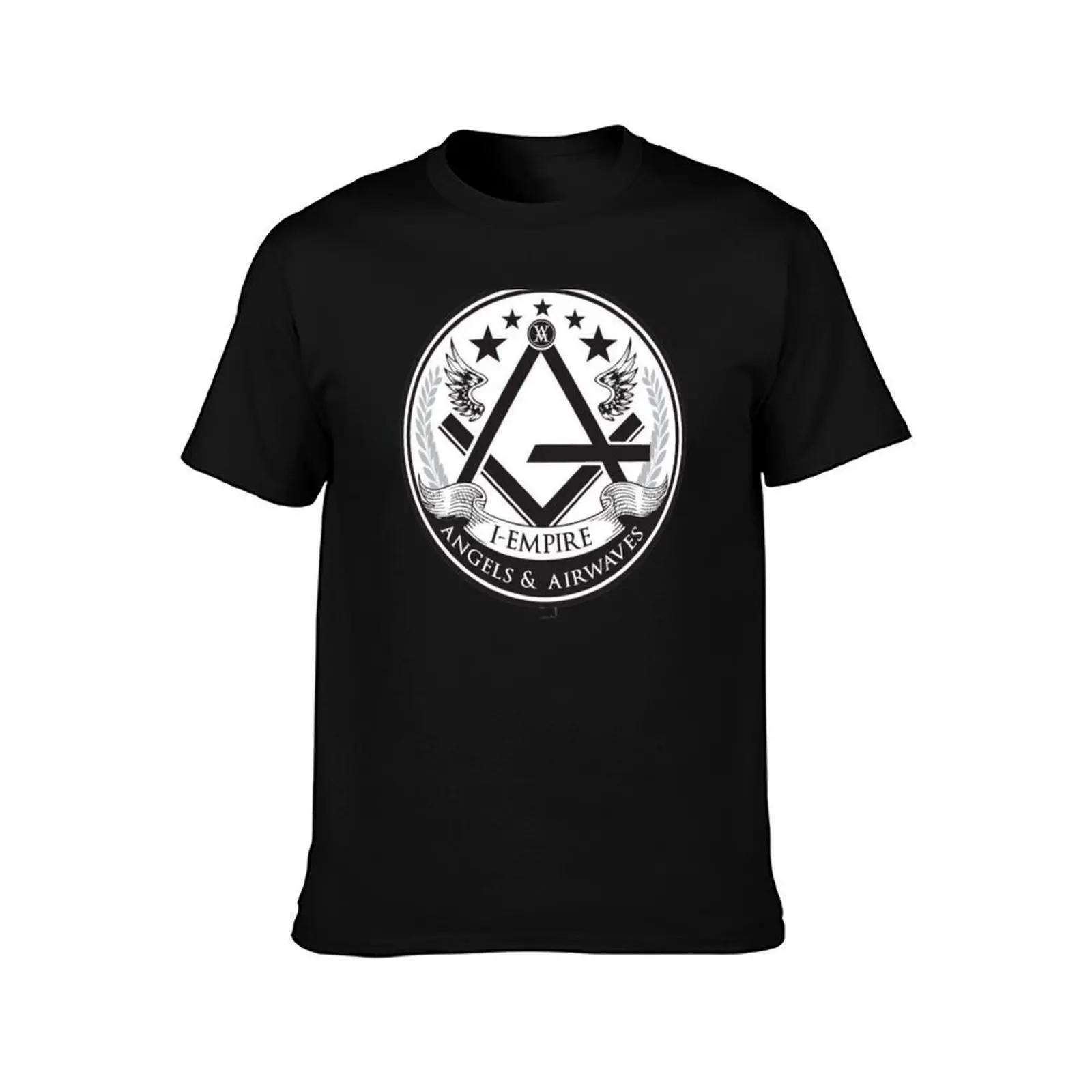 Angels And Airwaves Rock Band T-Shirt, Summer Casual Cotton Tee, Oversized Streetwear Tops, Vintage Graphic Print, 100% Cotton
