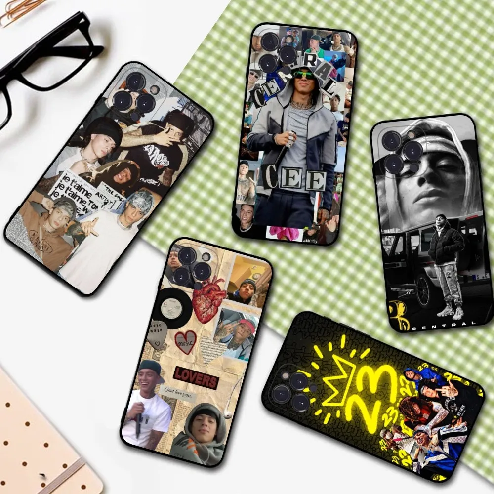 

Rapper Central Cee Phone Case for iPhone 15 8 7 6 6S Plus X SE 2020 XR XS 14 11 12 13 Mini Pro Max Mobile Case