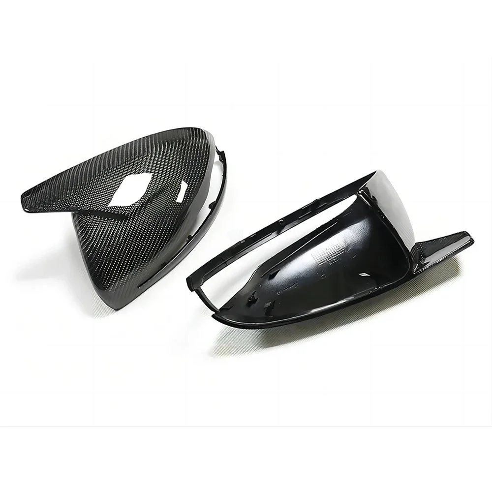 Replacement Rearview Side Mirror Covers Cap For Mercedes Benz W222 C217 X290 S AMG GT Class M Style Carbon Fiber Shell