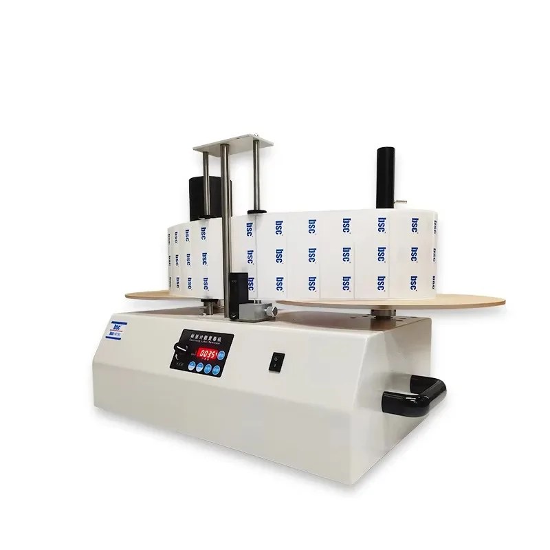 

【Best-selling】Reel To Reel Label Rewinder Bsc-R350 With Counter Counting By Meters And By Pieces Automatic Label Rewinding Machi