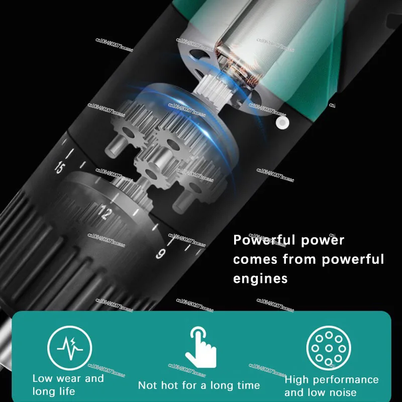 AB-4M/5M Electric Adjustable Large Torque Industrial Brushed Straight Plug-in Wired Electric Batch Electric Screwdriver Set