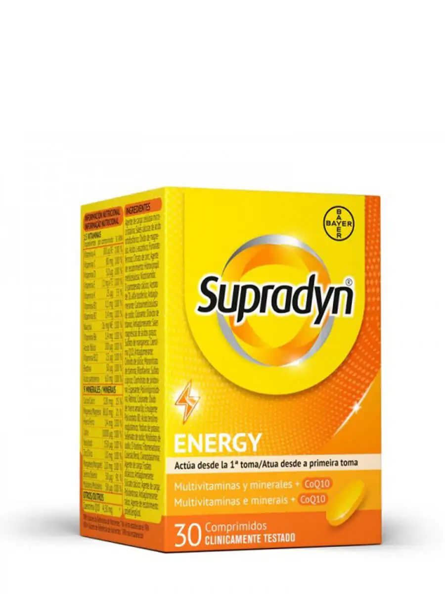 Supradyn®Energy 30 tablets-multivitamin, provides energy and vitality