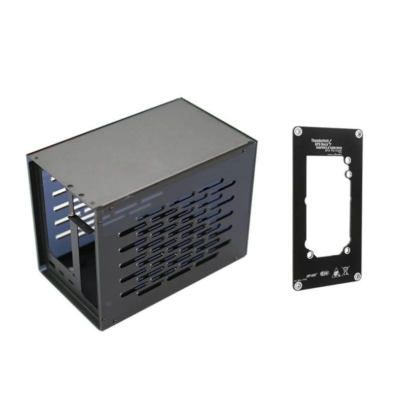 Upgrades GPU Dock Case for GPU Dock TH3P4G3 Housing Box Support 1U Bracket Metal Frame Expand Laptops Capabilities