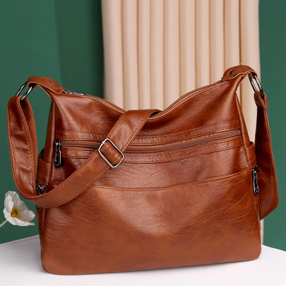 2023 Trend torebka na ramię torebki wysokie jakościowy duży torby na ramię Crossbody luksusowy projektant worka posłańca Casual duże torba z rączkami Sac