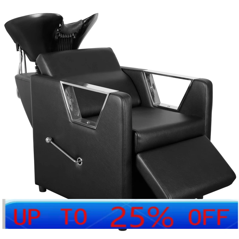 lmm semi-lying flush bed barber shop special shampoo bed high-end light luxury flush