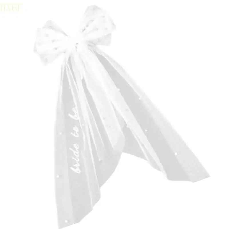 Hx6f elegante véu noiva