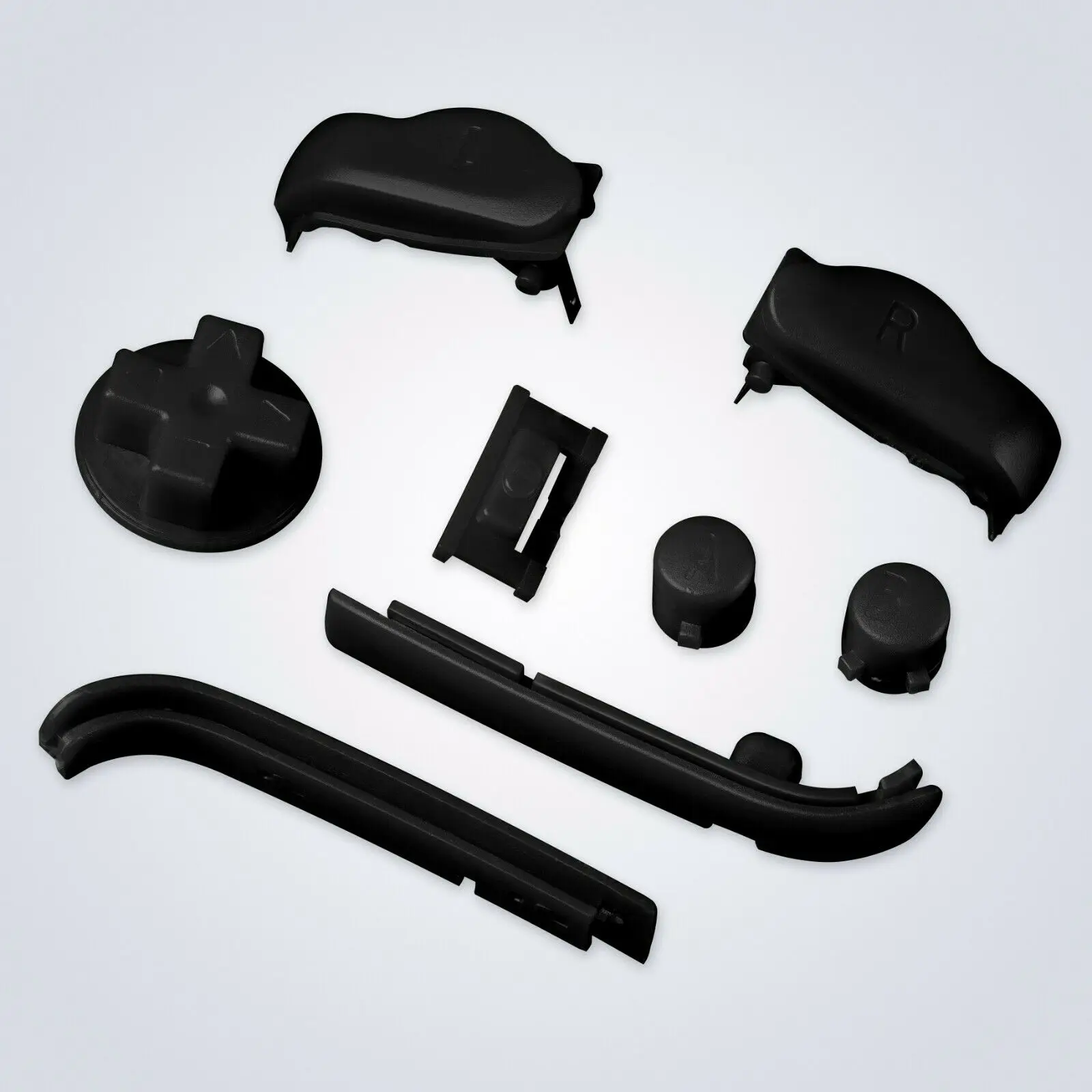 

Game Boy Advance Buttons Black Replacement GBA Keys Mod Triggers