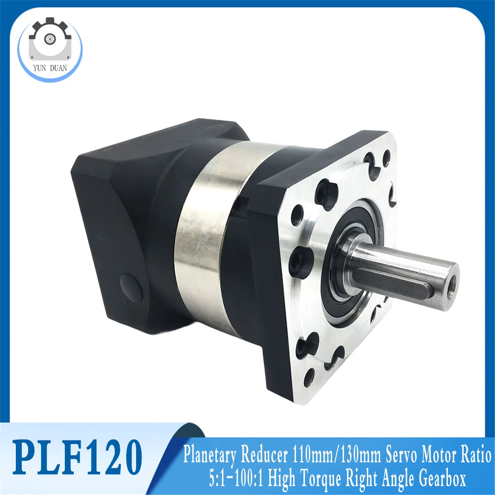 relacao planetaria do servo motor do redutor 110 mm 130 mm 511001 redutor alto do servo motor da flange do angulo direito do torque redutor 100 mm 01