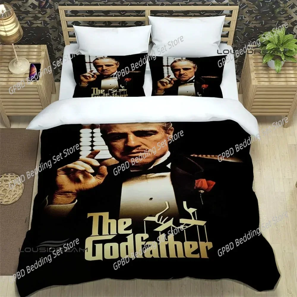 The Godfather Bedding Set 3D Printed Suitable for Bedroom Duvet Cover Set With Pillowcases Kids Home Textile