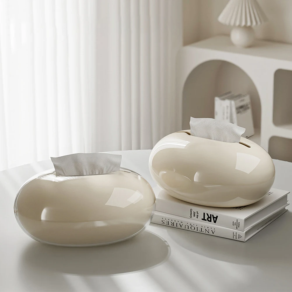 Magnetic Tissue Box Reusable Tissue Storage Box Multipurpose Tissue Box Drip Shape Tissue Box for Restroom Decoration