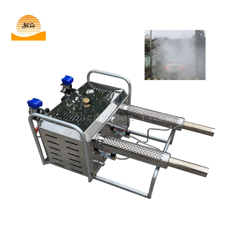 

Double Barrel Truck Vehicle Mounted Fumigation Thermal Mosquito Cold Fog Mist Fogging Sprayer Machine