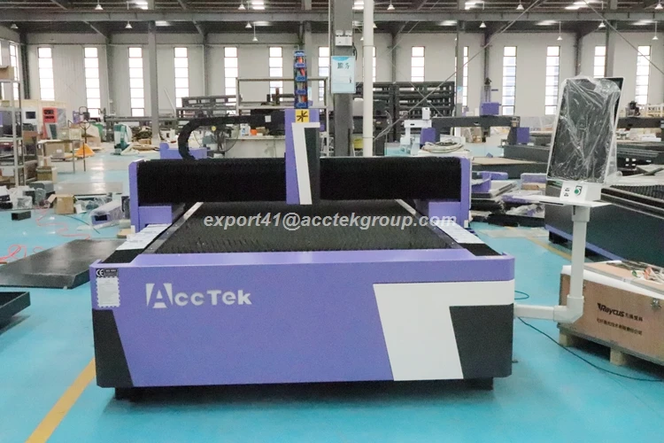 Stainless Steel Carbon Steel 1KW 1500W 2000W 3KW Metal Fiber Laser Cutting Machines For Sale