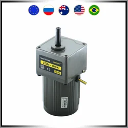 6W AC Motor 8-1400RPM 220V 50/60hz Induction Motor 60*60mm Flange Max 3N.m Conveyor Belt motor For Packaging Machine