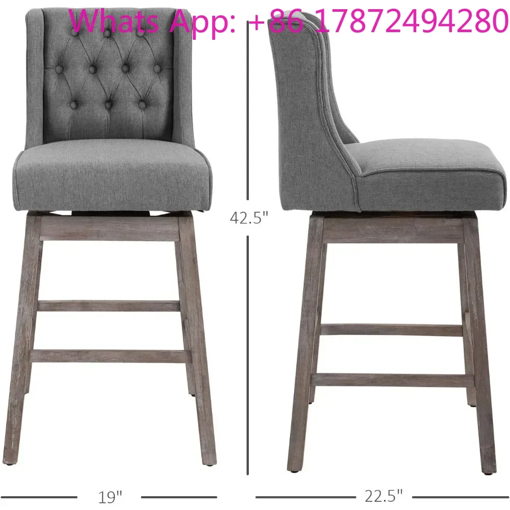 Bar Height Bar Stools Set of 2, 30