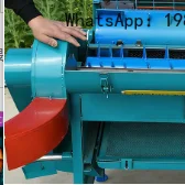 V5.11  double roller oilseed thresher - multi-functional large bore harvester for wheat, soybeans, and sorghum