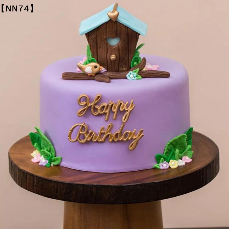 1Pcs Chocolate Mould Cake Decorating Tools Blessing Letters Happy Birthday Best Wishes Congratulations Silicone Fondant Molds[J] view 6