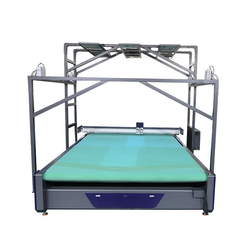 Leather vibrating knife cutting machine, clothing fabric cutting machine