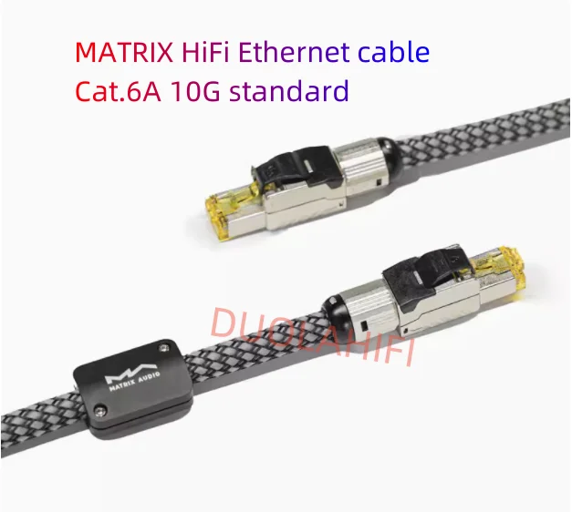 

MATRIX/HiFi Ethernet cable Cat.6A 10G standard multi-core twisted wire