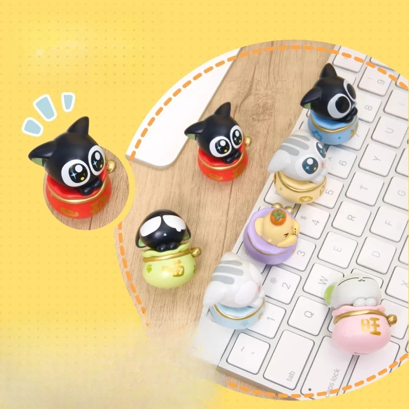 羅小黑 ブラインドバッグ キュート グレインシェイク ジョイ 本物 アニメ デスクトップオーナメント 周辺グッズ サプライズボックス ラッキーバッグ クリスマスギフト