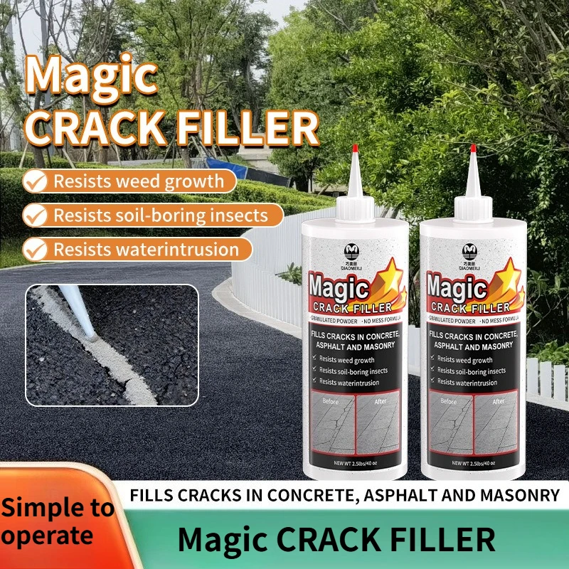 Relleno de Grietas para Carreteras a Base de Arena, Compuesto Impermeabilizante para Reparación de Techos y Sellado de Juntas en el Suelo