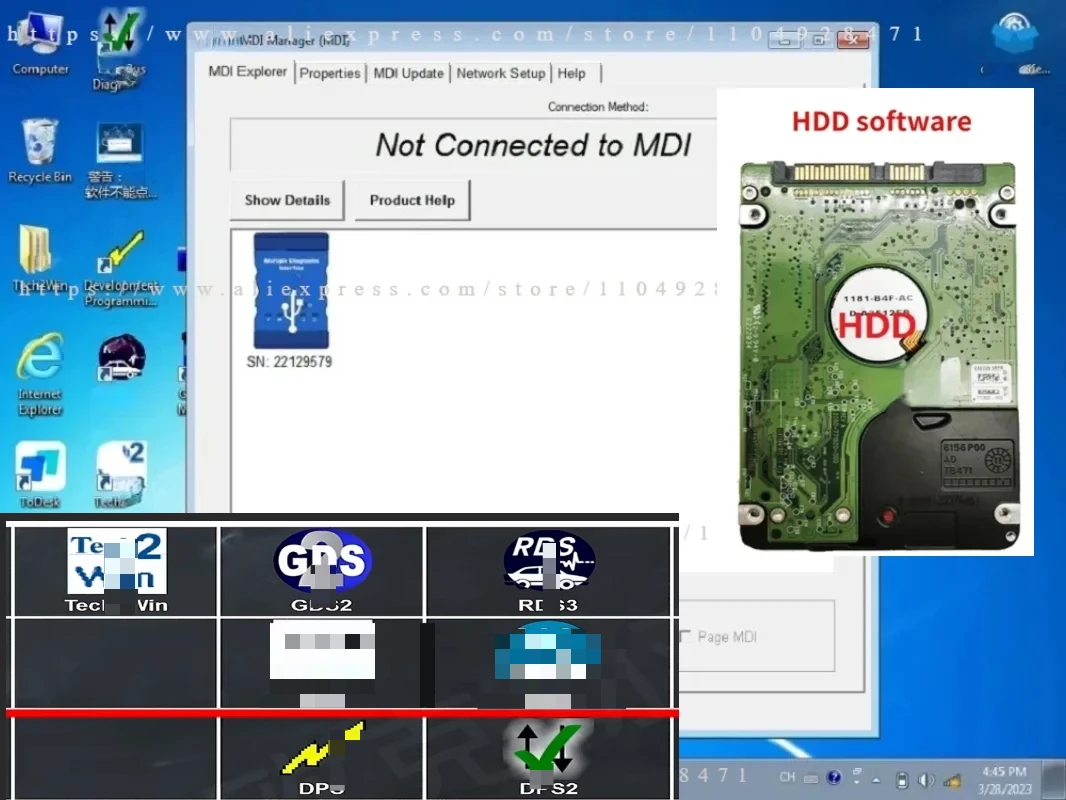 

НОВЫЙ HDD 500 ГБ MDI MDI2 SOFTWARE FORG-M MDI FOrGDS2 for Tech2 Win for DPS AND FORGDS 2 Диагностические программные инструменты AUTO OBD OBD2