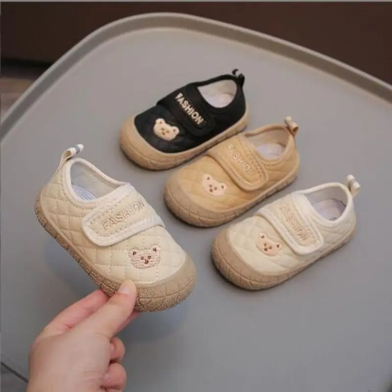 Soft soled baby shoes boys' autumn board  children's shoes autumn boys' baby walking shoes children's anti kick sports women's s