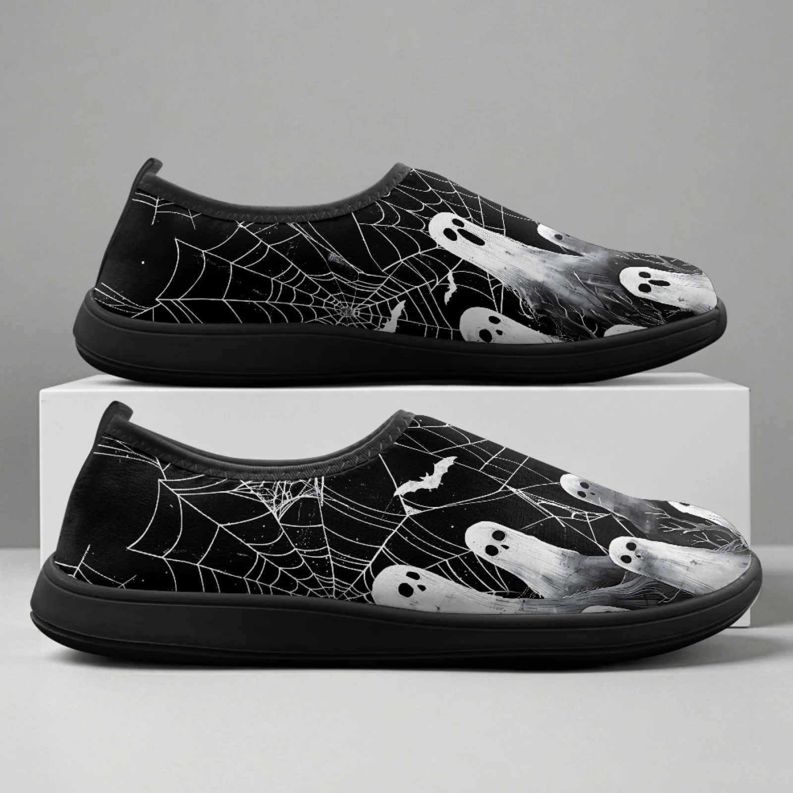 PENSTROLL Ghosts All Season Lightweight Athletic Shoes for Men Polyester & EVA Walking Sneakers Zero Drop Shoes
