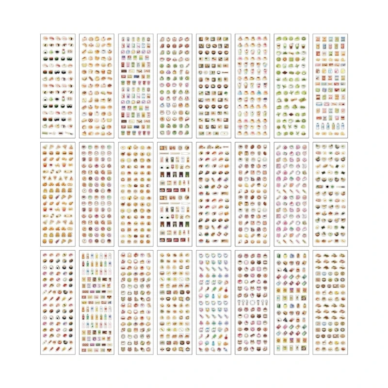 

Художественная наклейка идеально подходит для украшения журнала ручной работы и проектов дизайна ногтей