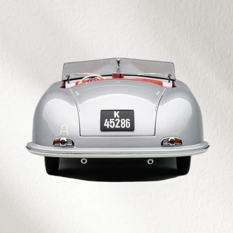 Autoart diecast 1/18 escala porsche liga modelo carros porsche 356 jogar veículos brinquedos para meninos presente caixa original