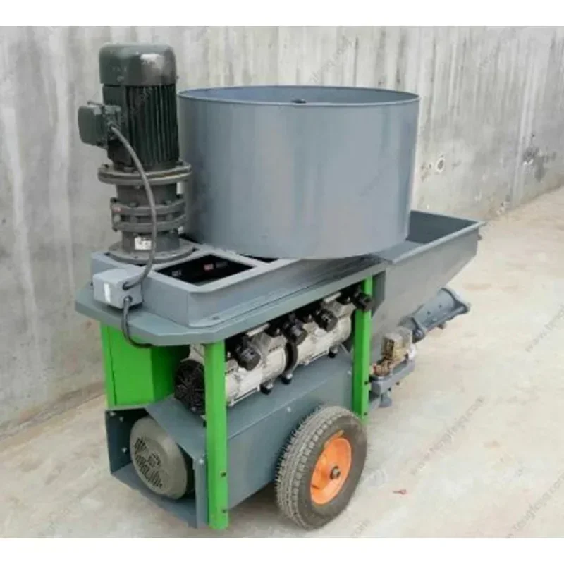 YUGONG Factory Sale Hot Construction Used Cement Mortar Spraying Machine Hand Portable Mortar Cement Painting Gun