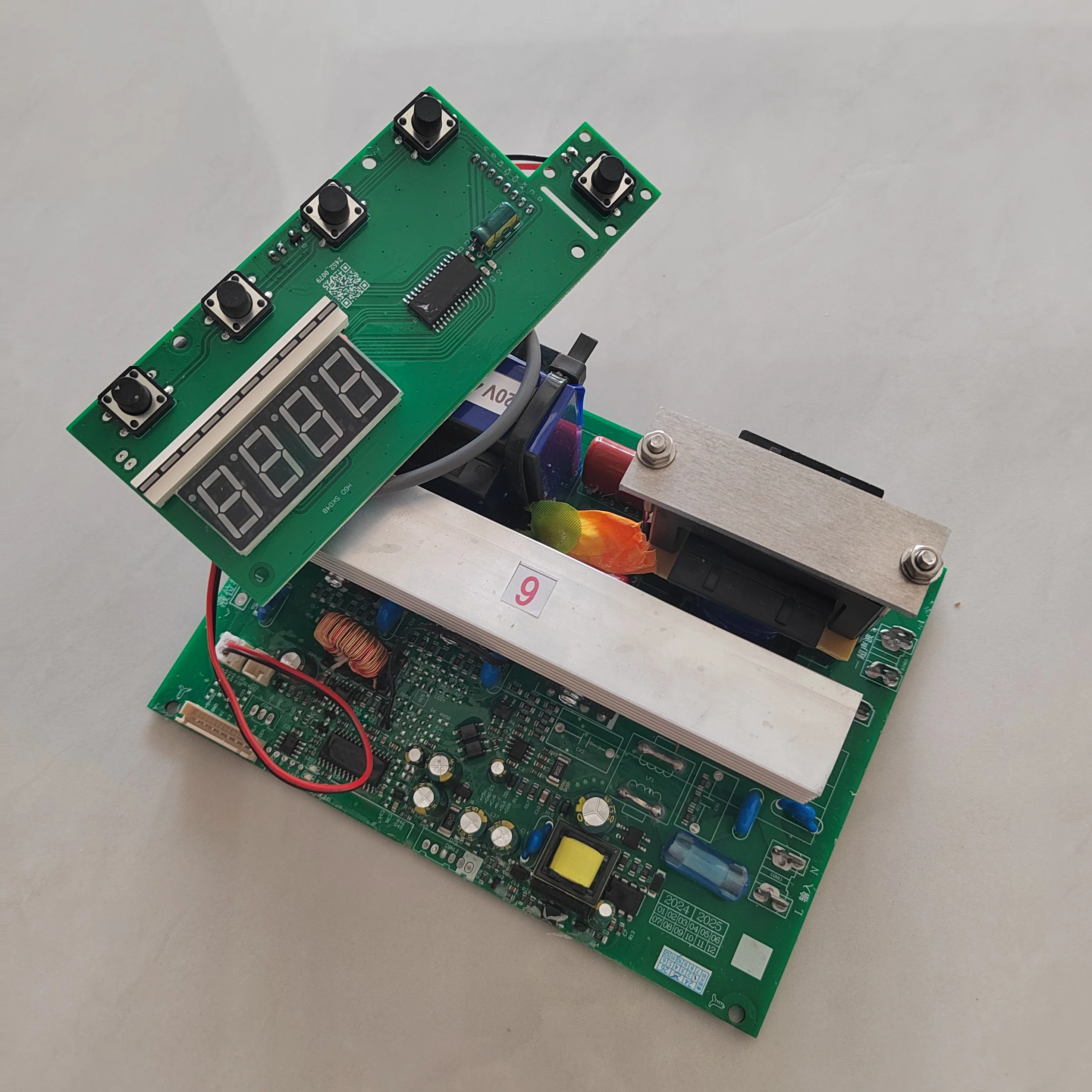 200W 300W 400W 500W 600W 800W 900W 220V Ultrasonic Generator PCB Board With Display Board Timer and Power Adjust