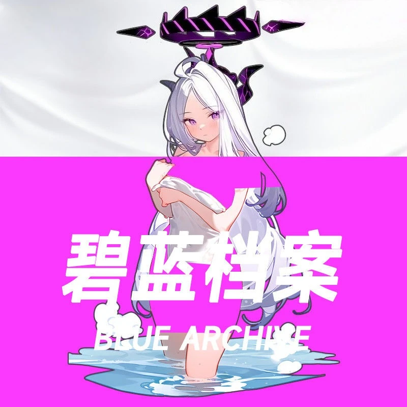 Nowy niebieski archiwum akrylowy stojak rysunek Azusa Takanashi Hoshino Anime urządzenia peryferyjne śliczne Cartoom oryginalność ozdoba na biurko prezent