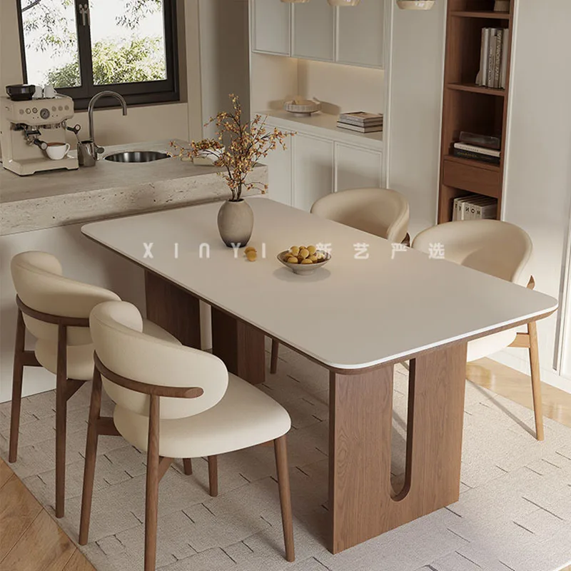 Mesa de Jantar de Canto Designer, Cadeiras de Café, Mesa de Jantar Pequena Moderna para Sala de Estar, Mesa de Escrita, Mesa de Cozinha, Mesas de Jantar, Móveis para Salão