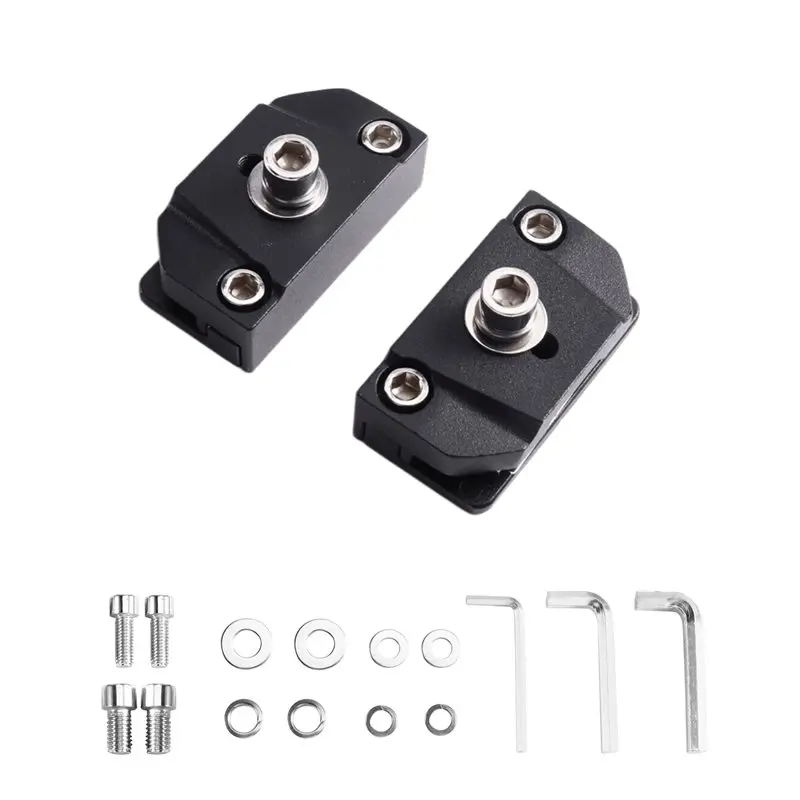Universal Adjustable LED Light Bar Brackets Padding Hood Mounts Work Lights For Off-Road Vehicles Trucks Tractors