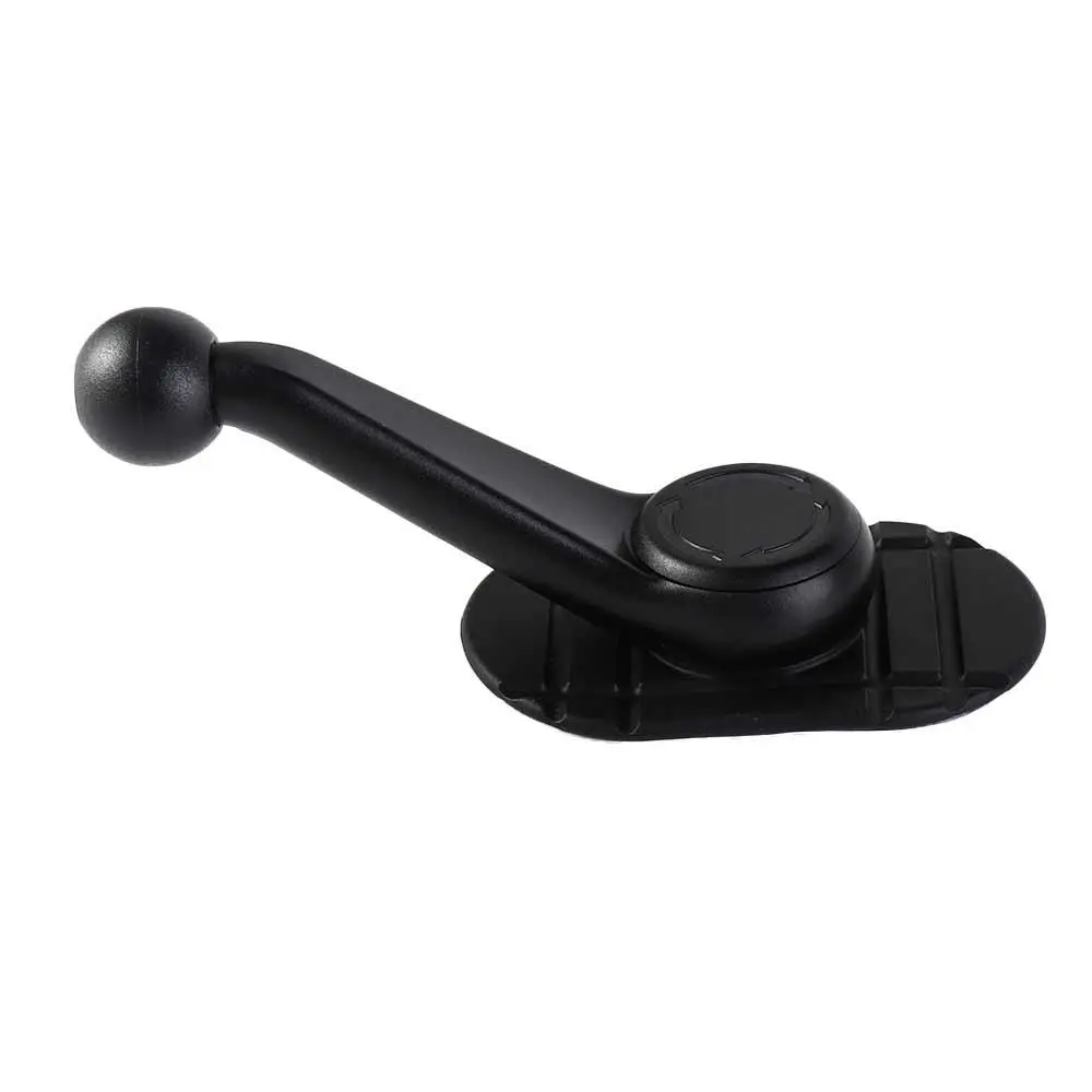 Auto Dashboard Pad 17mm Balhoofd Auto Dashboard Telefoonhouder ABS Buigbare Zwarte Zachte Basis Auto Accessoires