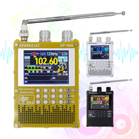 DP-666 TEF6686 DSP Full Band Portable Radio with LCD Display High Sensitivity DSP Receiver