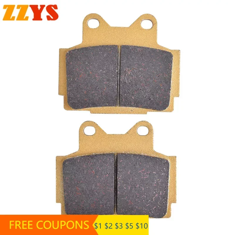 600CC Motorcycle Ceramic Rear Brake Pads Disc Tablets For YAMAHA RZV500 RSIX RZV500R RZV 500 FZS600 Fazer SRX600 3SX SRX FZS 600