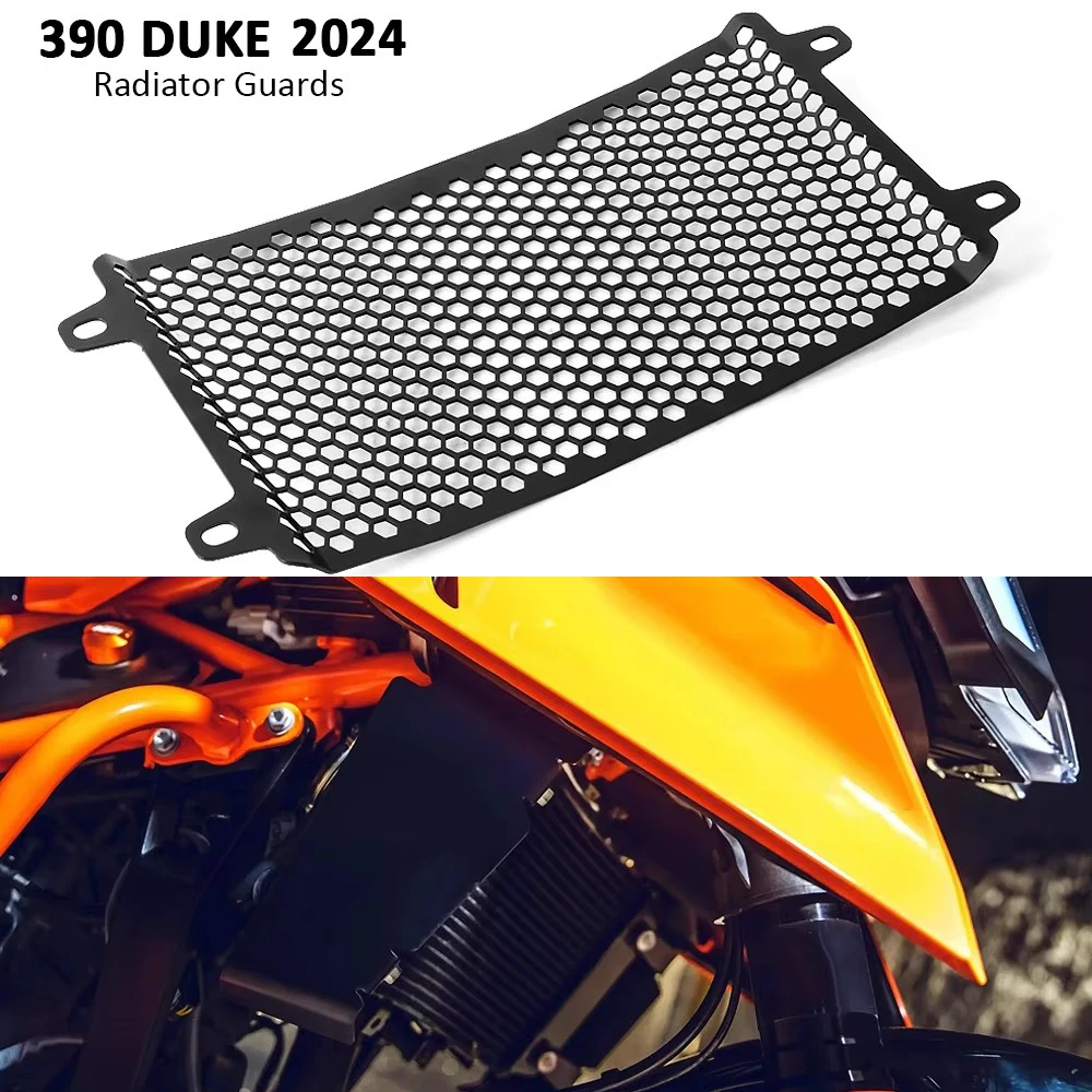 New Motorcycle Accessories honeycomb netting Radiator Guard Protection Grille Grill Cover For 390 Duke 390Duke 390DUKE 390 2024