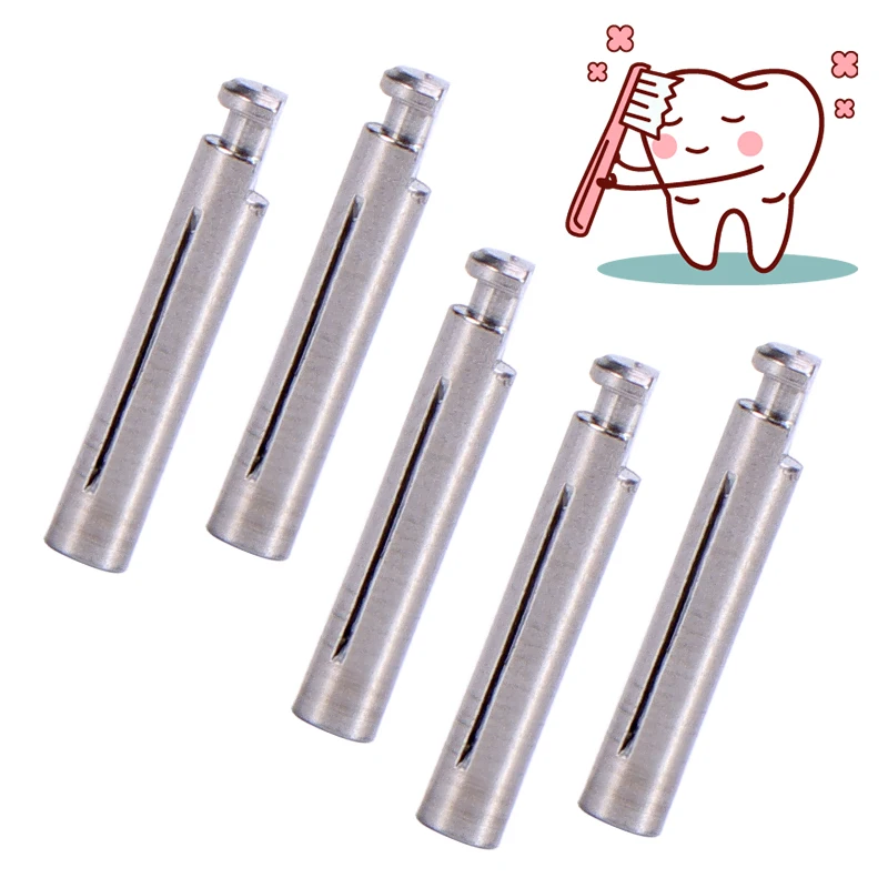 5pcs Dental Burs Adapter Converter FG-RA High Speed Handpiece to Contra Low Speed Handpiece 1.6mm to 2.35mm Change Burs