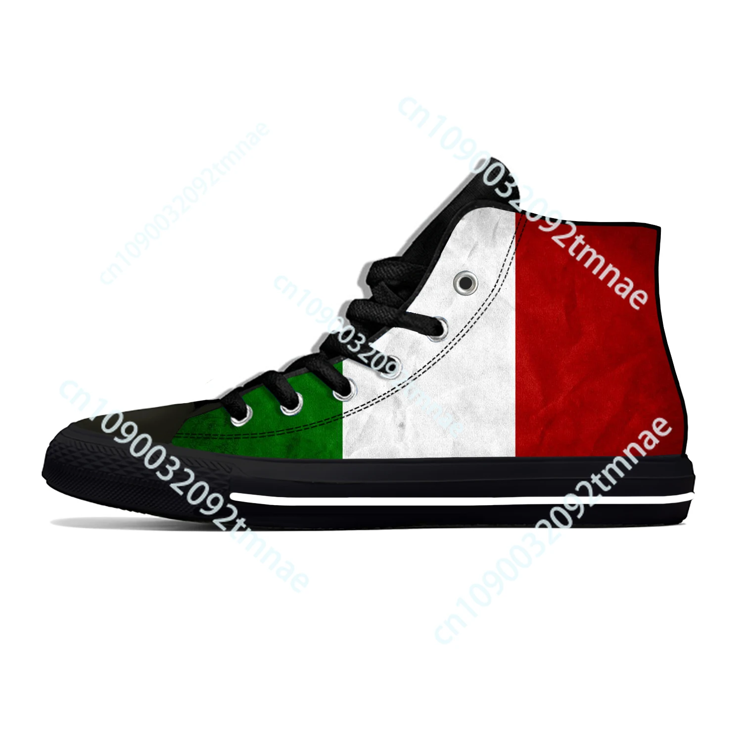 Zapatos casuales personalizados patrióticos de Italia, Italia, bandera italiana, zapatillas ligeras de alta calidad, transpirables, últimos zapatos de tablero para hombres y mujeres