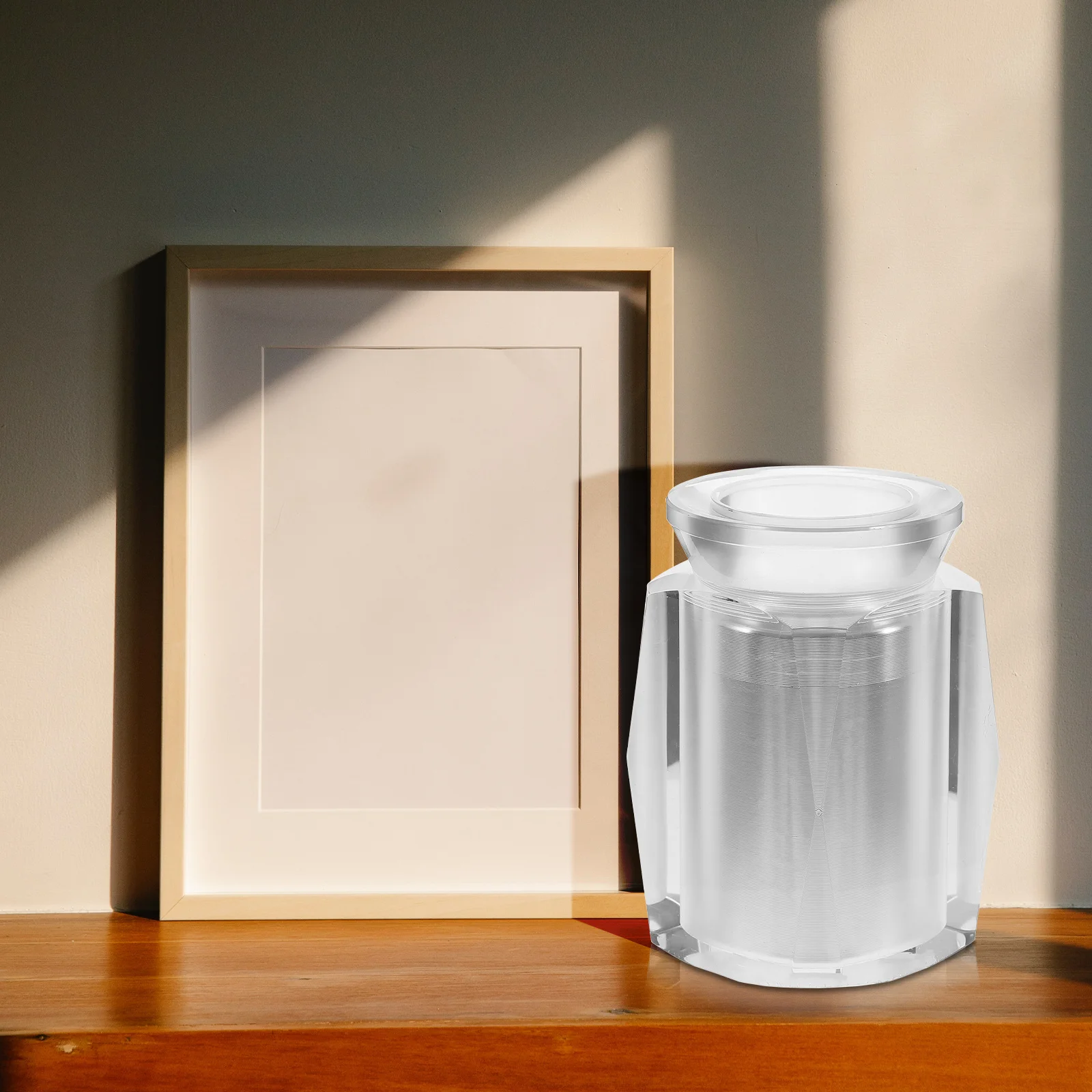 Pet Ashes Urn Crystal Small Cremation Box for Cats Dogs Memorial Container Waterproof Lightweight Sealing Lid Home Fireplace