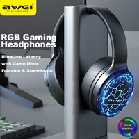 Awei A780 Pro Wireless Bluetooth Earphones V5.3 For Bass Stereo Sound Headphones Long Battery Time Gaming Headset Gamer with Mic