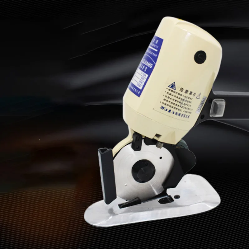 YJ-100A Round Knife Electric Scissors Hand Push Electric Cutting Machine Small Cloth Cutting Machine
