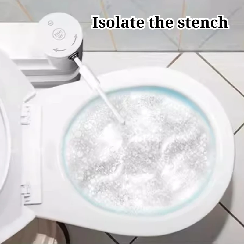 Splash Proof External Intelligent Toilet Cleaning Foam Machine Convenient Operate Automatic Foam Sprayer Home Appliances