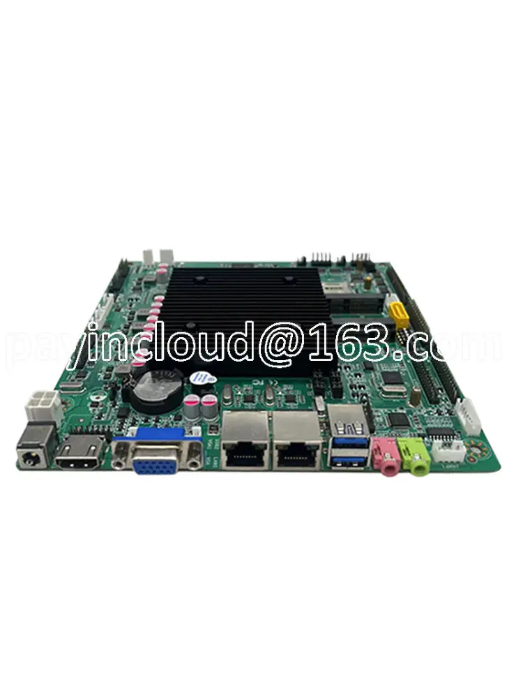 Bargaining J1900 Industrial Control Motherboard MINI-ITX Network Port Industrial Mini Computer All-in-One Advertising Player